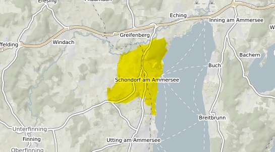 Immobilienpreisekarte Schondorf am Ammersee